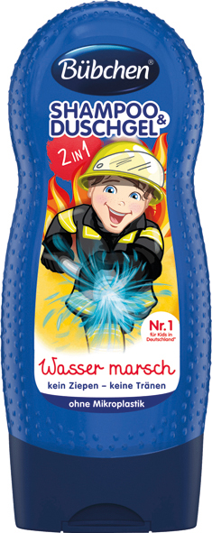 Bübchen shampoo&showergel 230ml 3in1 "Wasser mars