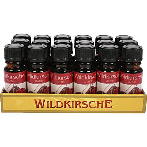 Scented Oil Wild Cherry 10ml in Glass Bottle