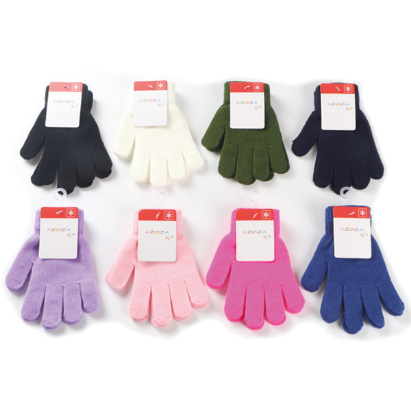 Gants d'hiver pour enfants 8 fois assortis