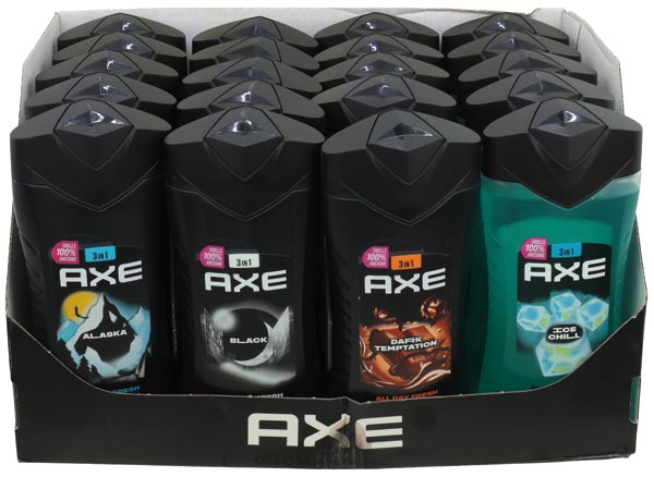 Axe Duschgel 250ml 20er Mixkarton 4fach sort.