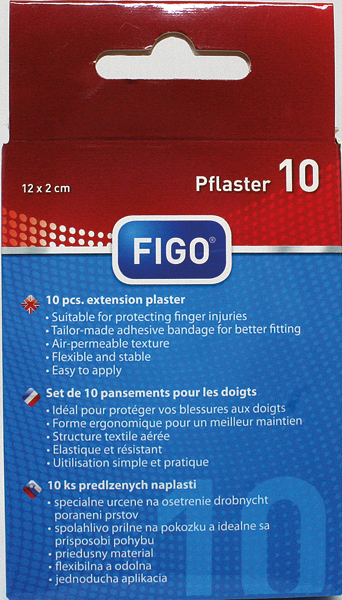 Wundverband 10er Fingerverband 12x2cm elastisch