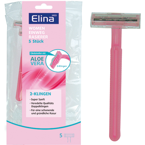 Razor Disposble 5pcs Women Elina 2-blade