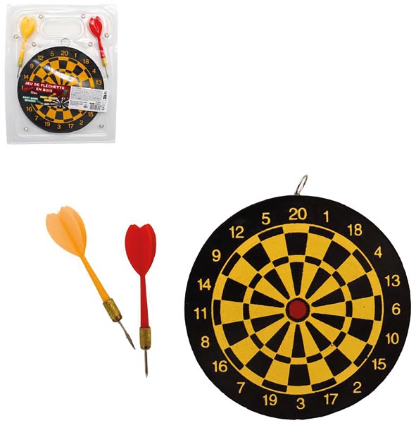 XL dart set with two darts, double blister pack with large