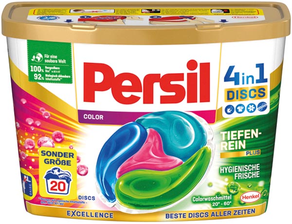 Persil Discs 20sc Coleur 500g