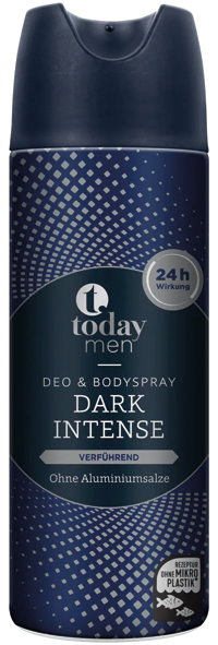 Today bodyspray 200ml Dark Intense