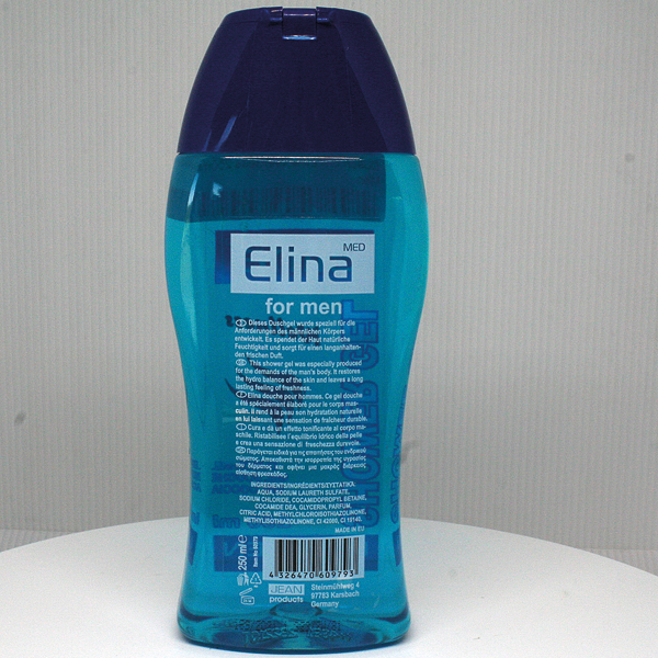 Dusch Gel Elina Wellness 250ml for Men