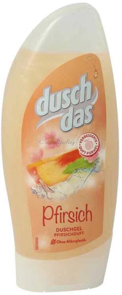 Duschdas 250ml Pfirsich