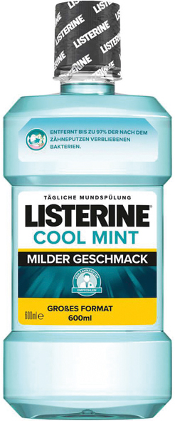 Listerine bain de bouche 500ml protection p.