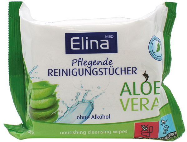 Wet wipes 20 Elina, cloth size 20x21cm