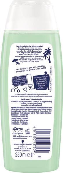 Fa Shower 250ml Aloe Vera Joghurt