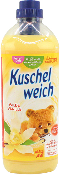 Kuschelweich Weichsp. 1Liter Wilde Vanille 38WL