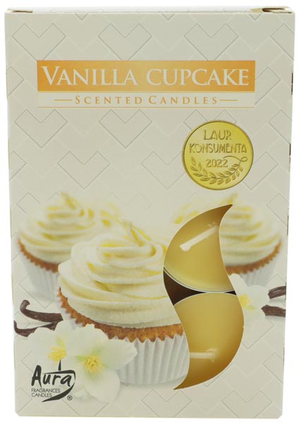 Teelichter Duft 6er Vanille Plätzchen