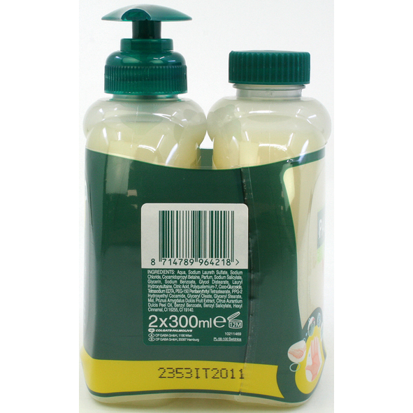 Savon liquide Palmolive 2x300ml lait et miel