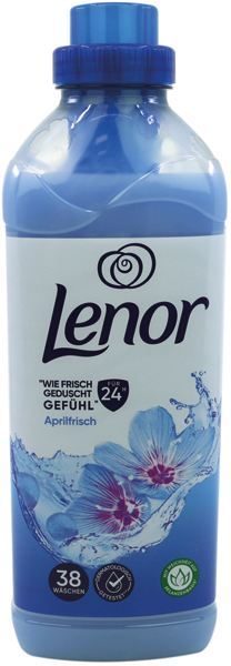 Lenor softener 950ml Aprilfrische 38'sc