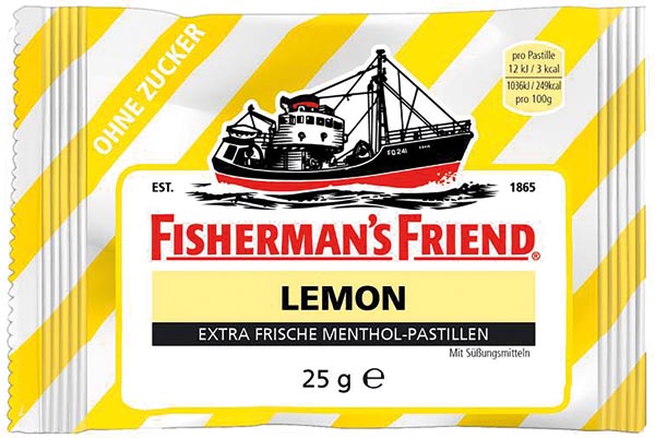 Food Fisherman´s Friend Lemon ohne Zucker