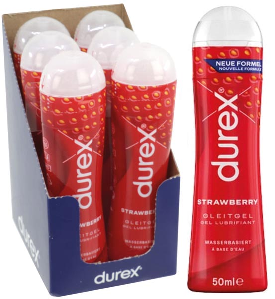 Durex Gleitgel Strawberry 50ml | 5005 Durex Gleitgel Strawberry 50ml | 5005