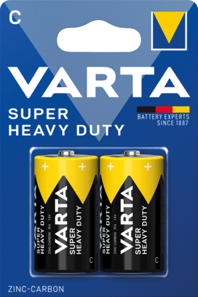 Battery VARTA Super Heavy Duty baby 2pcs