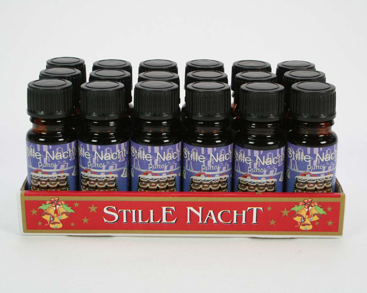 Fragrance oil 10ml silent night in glass bottle