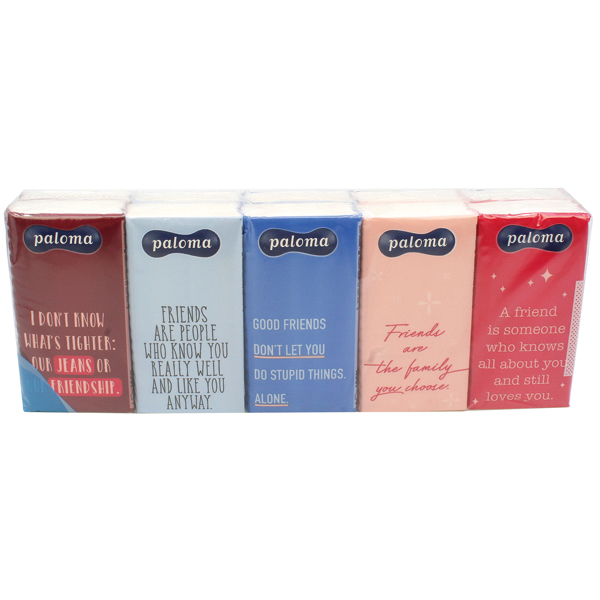 Tissues 10x10 Pack 4-layer Resealable