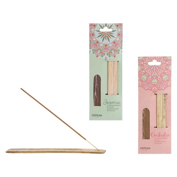Räucherstäbchen Set, 31tlg, 2/s 30 Räucherstäbchen (ca.