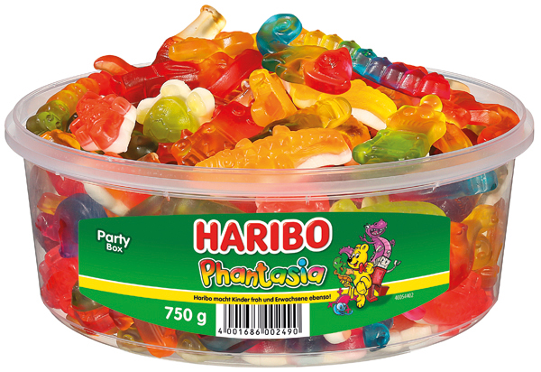 Bonbon Haribo en boite Phantasia 750g