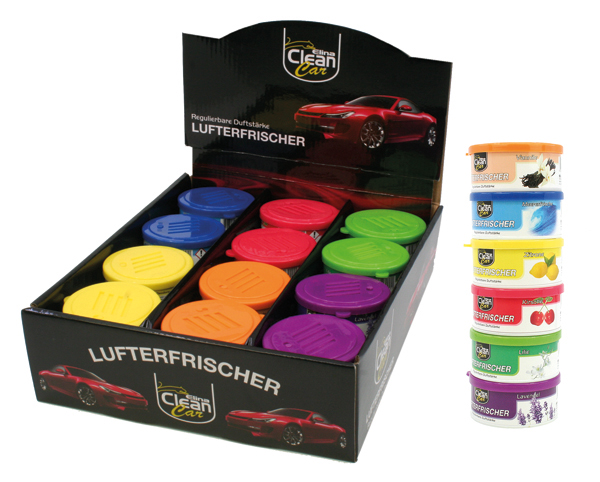 Duft Lufterfrischer CLEAN Car 35gr 24er Display