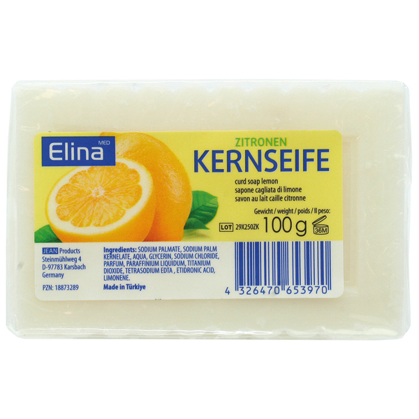 Soap Elina 100g curd soap white