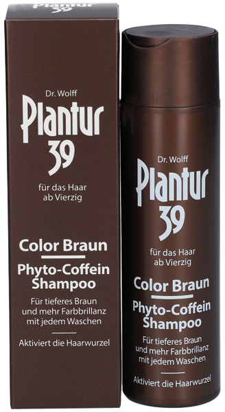 Plantur 39 Color Braun Phyto-Coffein Shampoo 250