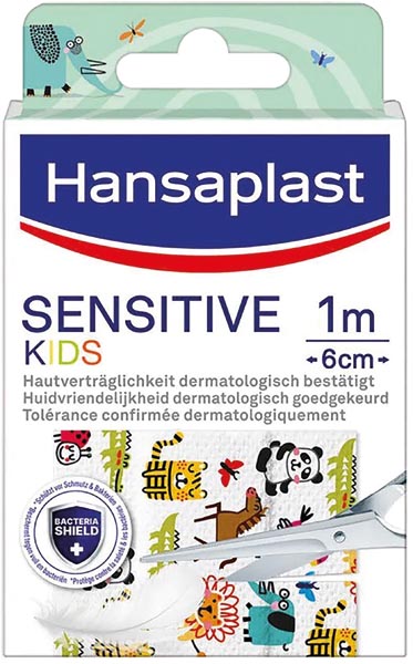 Hansaplast Sensitive Kids Pflaster 1m x 6cm