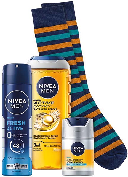Nivea GP 'Men´s Stuff' Dusch 250ml+ Deo 150ml+