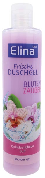 Gel douche Elina 300ml Fleur d'Orchidée