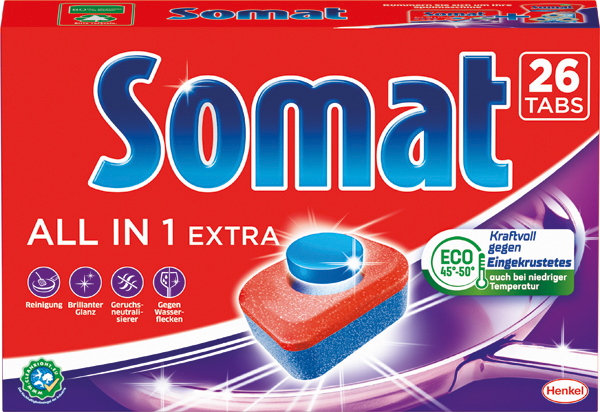 Somat All in 1 Extra Spülmaschinentabs 26er