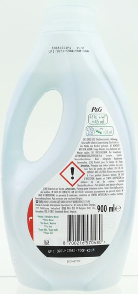 Ariel Liquid Febreze 20 WL
