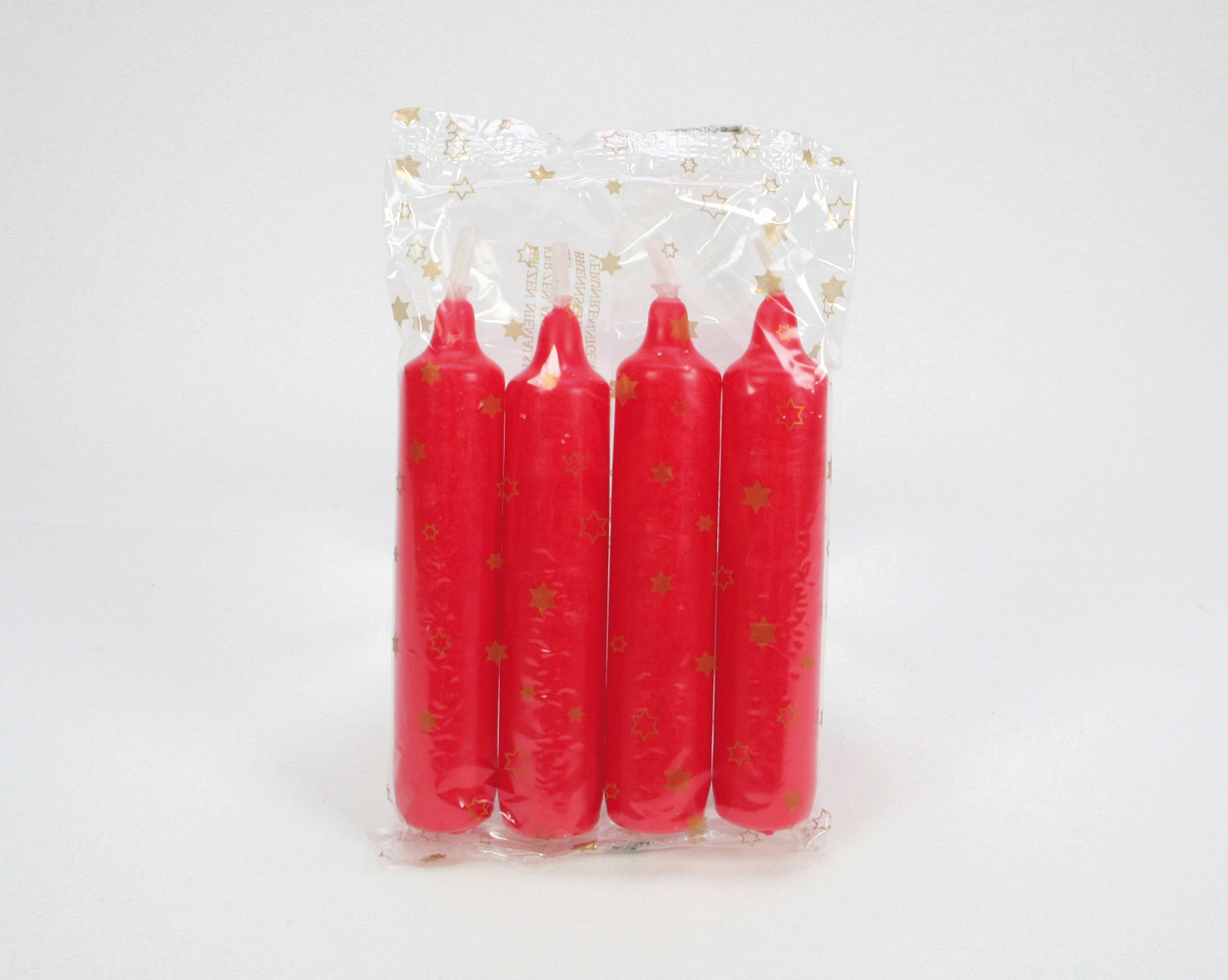 Advent candles 18er / 4er bag red